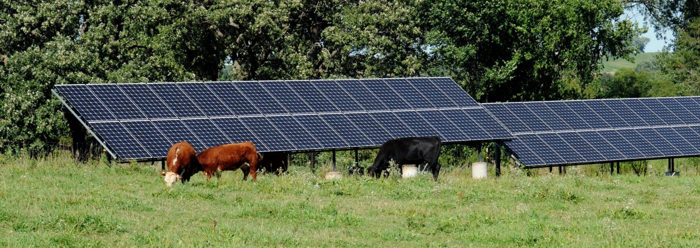 Solar power in Frytown, IA.