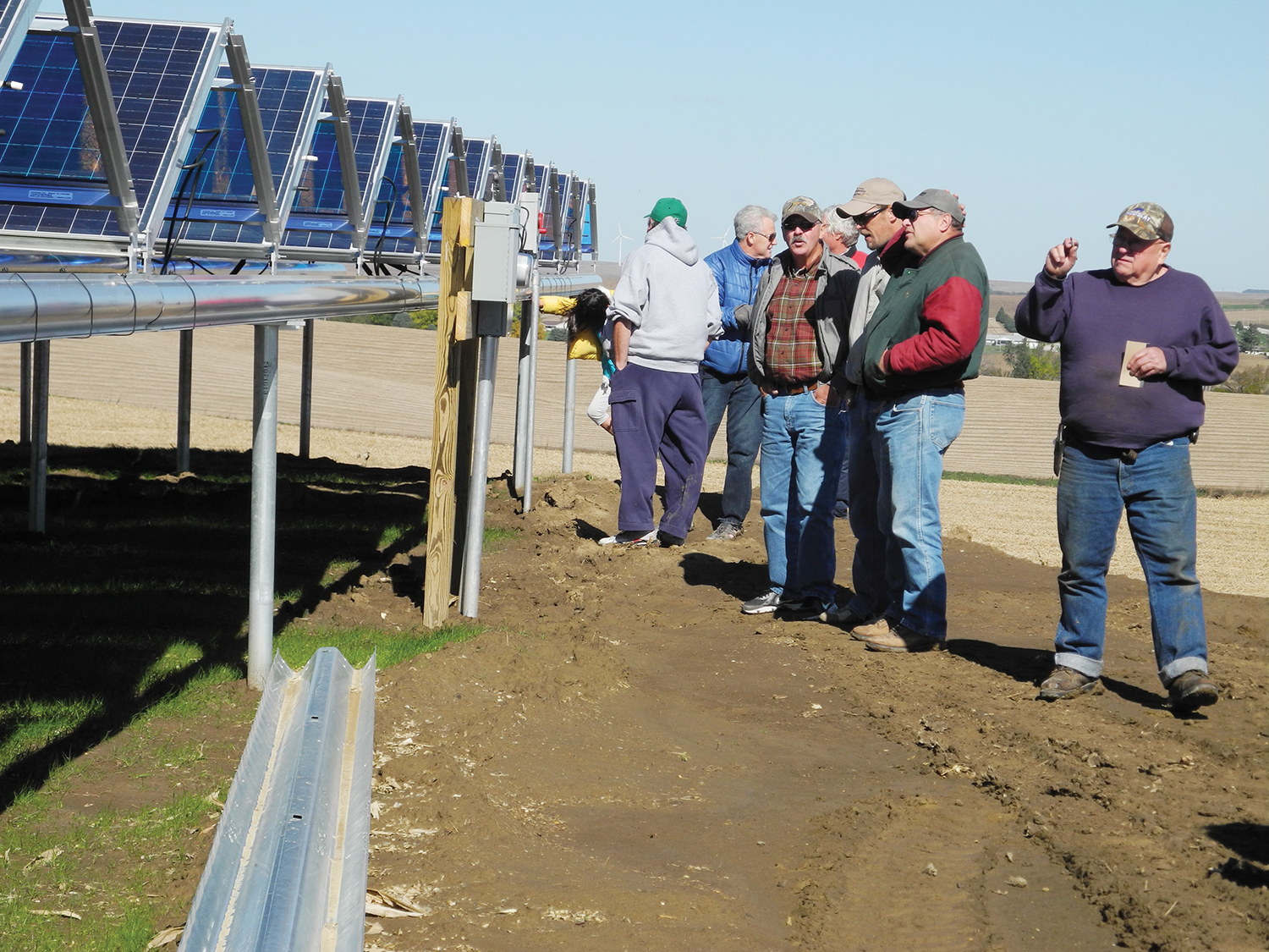 Looking at the solar array cmyk