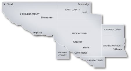 Connexus Energy Service Area Map